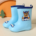 Pikkukuva 1 / 9: Paw Patrol Chase Skye Anime Piirretty Söpö Lasten Sadekengät Pojalle Tytölle Vedenpitävä EVA Kumi Liukumaton Taapero Lasten Sadekengät Chase Chase 19cm