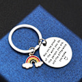 Miniatyrbillede 3 af 5: Tak Nøglering Tak Gaver til Kvinder Mænd Afskedsgaver til Kolleger Sygeplejerske Lærer Mentor Coach Frivillige Ansatte (3 stk., mixcolor) IC