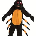 Børns Dyre-Onesie Hættefleece-Romper til Drenge og Piger Black 9-10Y