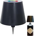Ladattava kosketusvapaa RGB-pullolamppu hengittävällä valotilalla [JUN] RGB Black