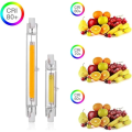 Miniatyrbillede 2 af 5: R7s LED-pære 118mm 30w dæmpbar, varm hvid 3000k 3000lm, lineær Udskift J118 300w halogenpære, 360