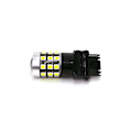 Pikkukuva 6 / 7: 2 kpl LED-lamppu 3156, P27W 12-24V CANBUS 1400lm valkoinen linssi kanssa