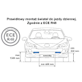 Pikkukuva 10 / 10: Joustavat päiväajovalot DRL COB LED 1000lm LED 1000lm
