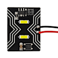 Pikkukuva 3 / 10: 2 kpl Paneeli 2 LED 12V W5W, T10, C5W, SV8.5, BA9S, T4W CANBUS 950lm valkoinen vahva