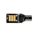 Pikkukuva 3 / 10: 2 kpl W16W LED-lamppu 12-24V CANBUS 1200lm Oranssi