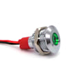 Pikkukuva 4 / 8: 2kpl LED kojelaudan valo 12V värit 14mm Vihreä