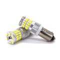 Pikkukuva 1 / 9: 2 kpl LED-lamppu BA9S 12-24V CANBUS valkoinen vahva