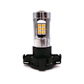 Pikkukuva 9 / 9: 2 kpl LED-lamppu PY24W 12V CANBUS vahva oranssi