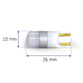 Pikkukuva 9 / 10: 6 kpl LED-lamppu T10, W5W 12V CANBUS 190lm Valkoinen