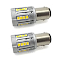 Pikkukuva 7 / 10: 2 kpl P21/5W LED BAY15D 12-24V lamppu ilman virhettä 3000lm valkoinen