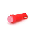 Pikkukuva 3 / 10: 10 kpl T5 LED-lamppu W1.2W 12V 50lm Punainen