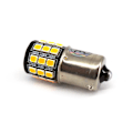 Pikkukuva 3 / 8: 2 kpl LED-lamppu BA15S, P21W 12V CANBUS oranssi