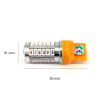 Pikkukuva 2 / 7: 2 kpl LED-lamppu 7440, W21W 12V 1000lm CANBUS kääntymisvalo USA oranssi