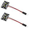 Pikkukuva 2 / 10: 2 kpl Paneeli 2 LED 12V W5W, T10, C5W, SV8.5, BA9S, T4W CANBUS 950lm valkoinen vahva