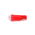 Pikkukuva 2 / 10: 10 kpl T5 LED-lamppu W1.2W 12V 50lm Punainen