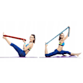 Miniatyrbild 7 av 10: Gymnastikgummi för stretching Övningsband - gul