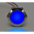 Pikkukuva 3 / 10: 2 kpl LED kojelaudan valo 22mm värit Sininen