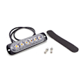 Pikkukuva 4 / 10: Stroboskooppimerkkivalaisin 6 LED 12V-24V, oranssi