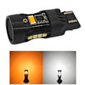 Pikkukuva 1 / 10: 2 kpl W21/5W LED-lamppu 7443 12V vikavapaa, kaksi väriä, JP