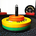 Miniatyrbild 3 av 10: Hållare för olympisk viktstång för lyftstång
