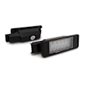 Pikkukuva 1 / 10: Peugeot, Citroen, Fiat, VW rekisterikilven valot LED 2kpl