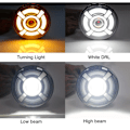 Pikkukuva 2 / 7: Ajovalaisin 7" Full LED 1kpl, Harley, Jeep, Land Rover, Hummer, Lada, UAZ