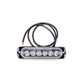 Pikkukuva 6 / 10: Stroboskooppimerkkivalaisin 6 LED 12V-24V, oranssi