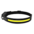 Pikkukuva 4 / 9: Otsalamppu - COB + LED, liiketunnistin, tehokas akku 2x 8h toiminta, 400lm