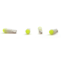 Pikkukuva 1 / 10: 10 kpl T5 LED-lamppu W1.2W 12V 50lm Valkoinen