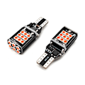 Pikkukuva 9 / 10: 2 kpl W16W LED-lamppu 12-24V CANBUS 1200lm Punainen