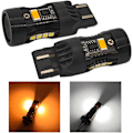 Pikkukuva 1 / 10: 2 kpl W21/5W LED-lamppu 7443 12V vikavapaa, kaksi väriä, EU-USA