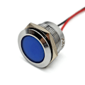 Pikkukuva 1 / 10: 2 kpl LED kojelaudan valo 22mm värit Sininen