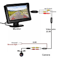Miniatyrbild 3 av 10: Monitor, backkamera display 12V