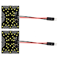 Pikkukuva 3 / 10: 2 kpl Paneeli 36 LED 12V W5W, T10, C10W, SV8.5, BA9S, T4W CANBUS 1100lm valkoinen vahva
