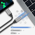 Pikkukuva 4 / 5: USB-sovitin, USB C naaras - USB 3.0 uros -sovitin, 10 Gbps 3A USB 3.1 Type C - USB A -laturiliitin, yhteensopiva iPad Pro 2021:n ja MacBook Pro 2021:n kanssa