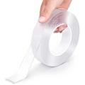 Miniatyrbillede 1 af 4: 2MM tykt*1 meter langt*30MM bredt dobbeltklæbende tape Nano Transparent Heavy Duty klæbemiddel Vaskbart stærkt klæbende