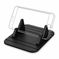 Miniatyrbilde 3 av 5: Silikon telefonholder for bilens dashbord, Universal sklisikker matte telefon bilholder stativ kompatibel med iPhone 11 Pro Max XS XR X 8 7 Galaxy Note S10, Svart