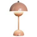 Miniatyrbild 1 av 3: Bordslampa Nordisk Dansk Blomknopp Bordslampa, Dekorativ stämningsbelysning, Blomknopplampa sänglampa nattlampa (Uppladdningsbar, Rosa) Pink
