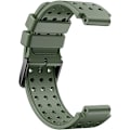 Miniatyrbillede 4 af 4: Army Grøn Rem til Garmin Approach S20/S5/S6, Blød Silikonerem, Kompatibel med Garmin Forerunner 220/230/235/620/630/735XT/235lite