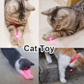Miniatyrbilde 4 av 5: Katte Leker Katteleker LED-peker, Katte Tracker Tryllestav 2 i 1 USB Oppladbar Kattepennlys, Katte Interaktive Leker, Kattejagerleker, Kjæledyr Treningsverktøy