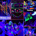 Miniatyrbilde 5 av 5: 60W LED Svart Lys, Vanntett IP66 Utendørs UV Lys Projektor, Lilla LED Lampe, Effektbelysning for Fest, Disco DJ, Kveld