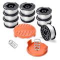 Pikkukuva 1 / 5: Siimapuola Black and Decker -trimmerille, 8 siimapuolaa-Xin