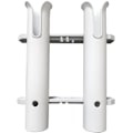 Miniatyrbilde 3 av 4: Plast Dobbel 2-STANG Stativ Vertikal Holder Organizer - Båt Kajakk Fiskestang Oppbevaring Agn