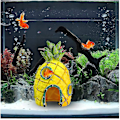 Miniatyrbillede 2 af 5: Akvarium Dekoration, Akvarium Ananas Hus, Fiskekum Dekoration, Undervands Landskabs Dekoration