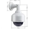Miniatyrbillede 5 af 5: Udendørs Indendørs Falsk Imitation Infrarød Rød LED Blinkende Lys Overvågning Sikkerhed Mini High Speed Dome Kamera