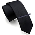 Miniatyrbillede 4 af 5: 5 stk. slips til slips, slipsæt, slipsklips til bryllup og forretning
