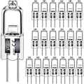 Miniatyrbilde 1 av 3: 20 stk. G4 Halogenpære, 10w Dc12v Innendørs Halogen G4 Lampe