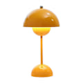 Miniatyrbillede 1 af 3: Bordlampe Nordisk Dansk Blomsterknopp Bordlampe, Dekorativ stemningsbelysning, Blomsterknopp lampe natlys (Genopladelig, Gul) Yellow
