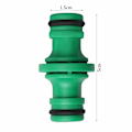 Miniatyrbillede 3 af 5: Pieces Dobbelt Rørforbinder, Dobbelt Han Rørforbinder Rørfittings til Samling af Rør (Grøn)