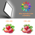 Miniatyrbilde 3 av 3: LED Taklampe Slank Firkantet LED Taklampe 24W, 30CM, Taklampe, Taklampe for Stue, Kjøkken, Soverom, Korridor, Balkong, Garasje